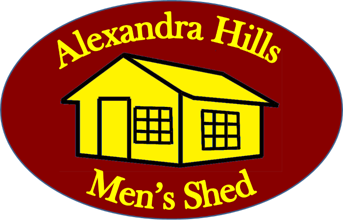 Alexandra Hills
          Men's Shed Logo